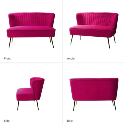 Fuchsia Sofa