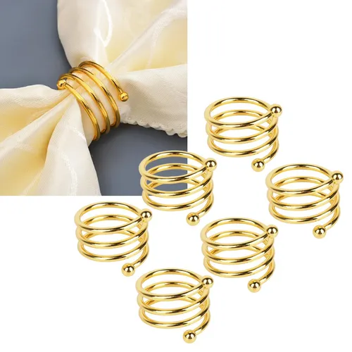 Gold Napkin Rings