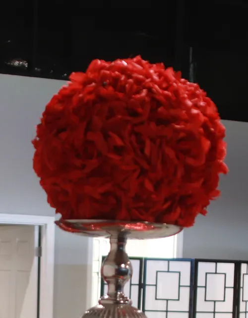 Large Red Flowerball