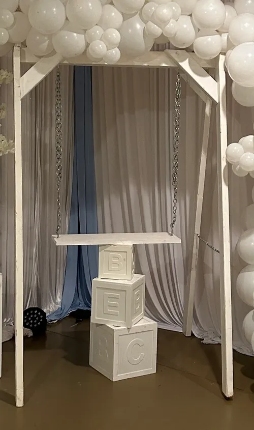 White Swing (Prop/Can not sit on)