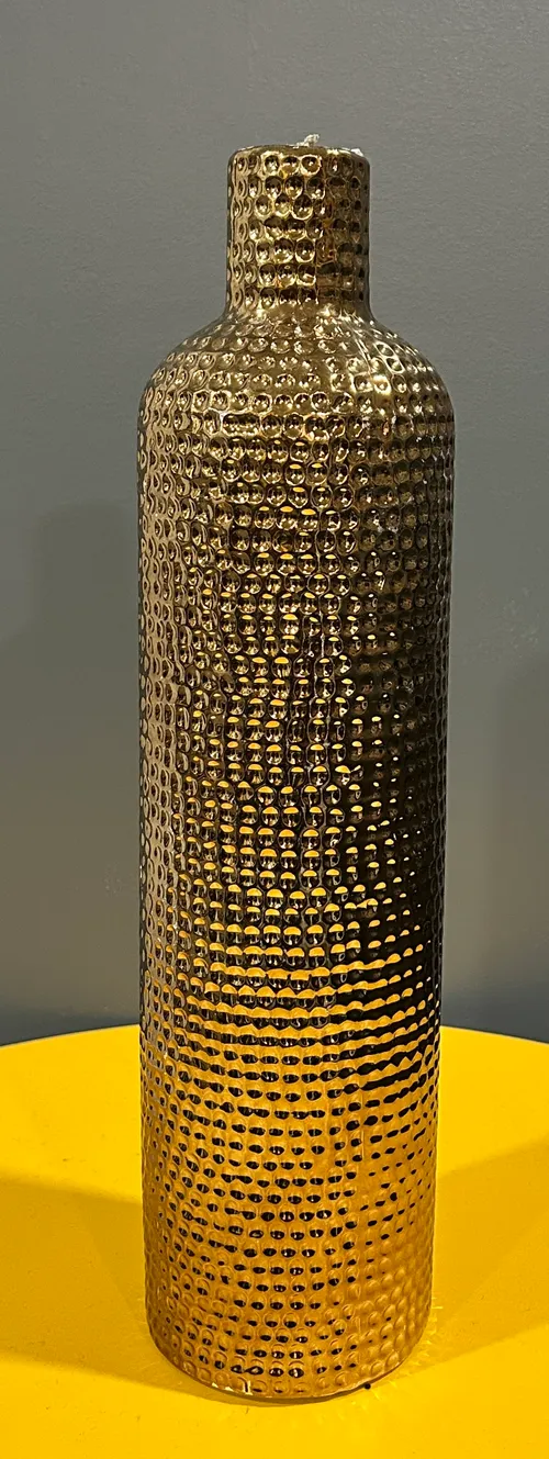 Gold Hammered Tall Centerpiece