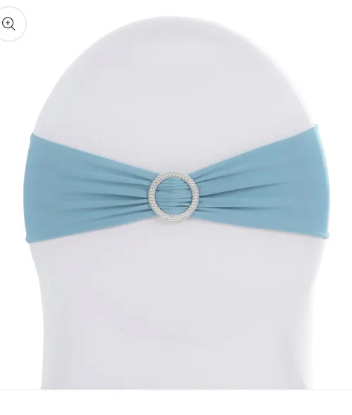 Baby Blue Chair Sash