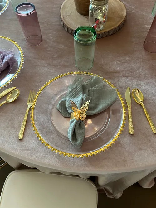 Green Drinking Glass