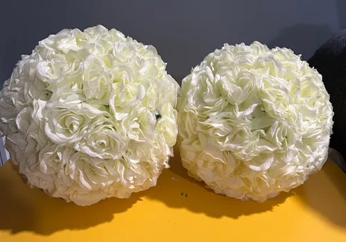 White Flower Ball 