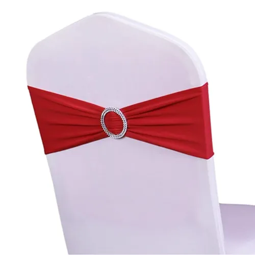 Red Spandex Chair Ties