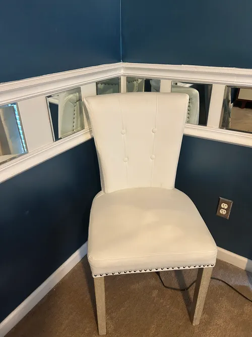 White Leather Chair