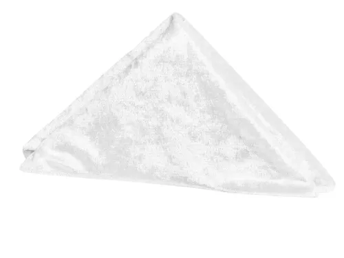 White Velvet Napkins