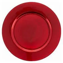 Red Charger Plates