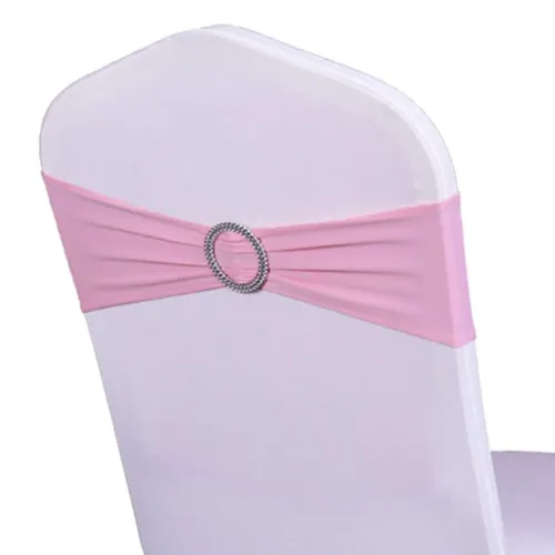 Pink Spandex Chair Ties