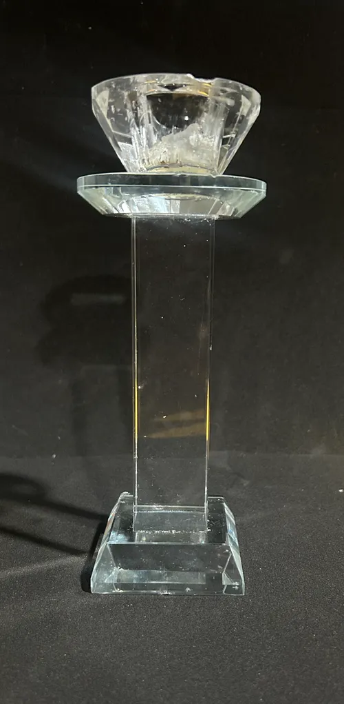Crystal Single Candle Holder (6 Inches)