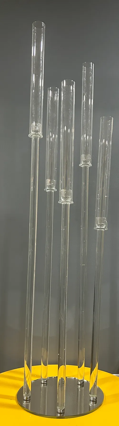 Crystal 5 Arm Centerpiece (50.5 Inches Tall)