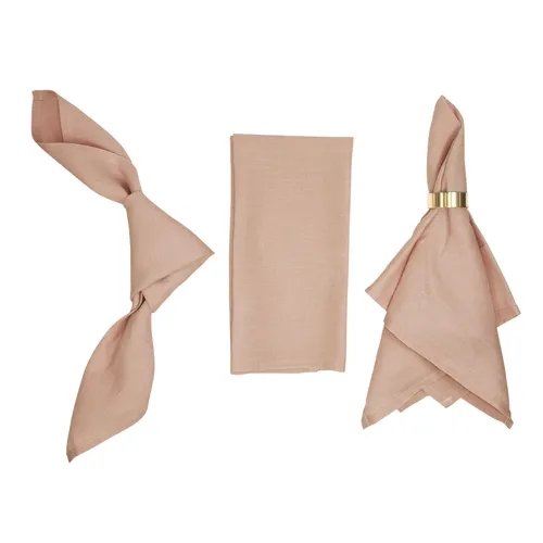 Tan/Nude Polyester Napkins