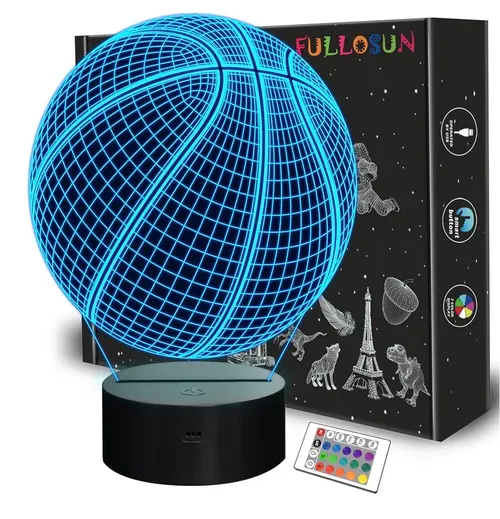 3D Led Basketball Centerpiece