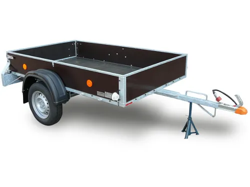 Přívěsný vozík Sacher – nebrzděný, do 750 kg