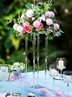 Acrylic Flowers Stand (Centerpiece)