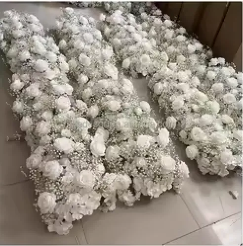 Baby's Breath Faux Flower Runner