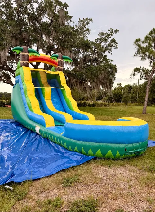 16ft Tropical Waterslide