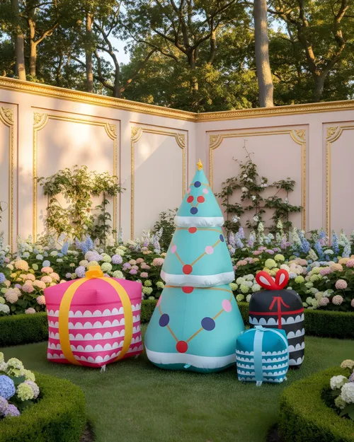 Merry Mint Christmas Tree