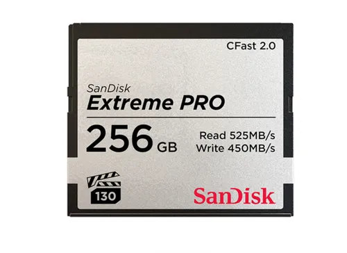 Карта SanDisk 256GB Card CFast 2.0 (450/525 MB/S) + Кардрідер