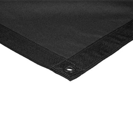 Чорний Текстиль Black Solid Fabric 3.6х3.6m (12x12)