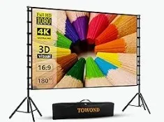 Projector Screen 180 inch