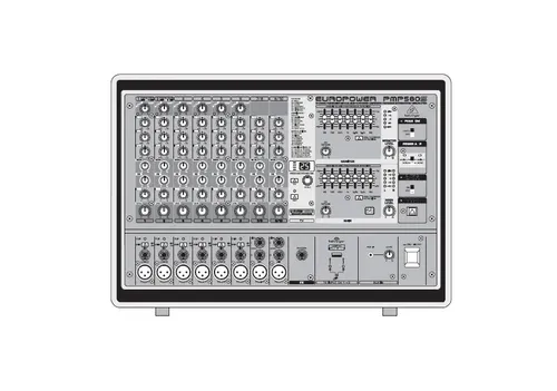 Behringer Europower PMP580S 10-Channel Powered Mixer 