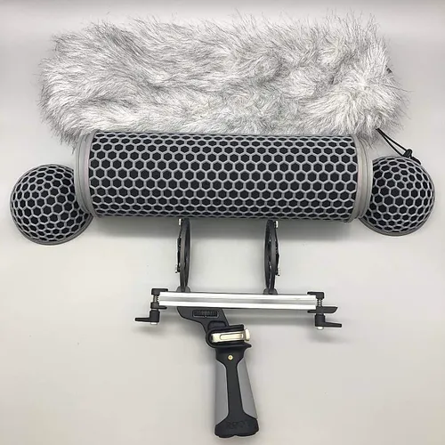 RØDE Blimp Windshield and Shock Mount System with DeadWombat and Boom Pole