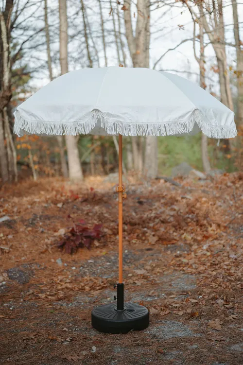Ivory Standing Umbrella