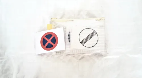 Reflexion Verkehrsschilder