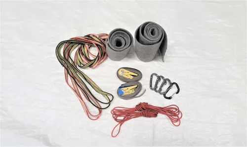 Pfeilfangnetz Aufhängung