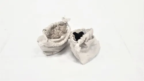 Zunder Rohrkolben & Baumwolle verkohlt