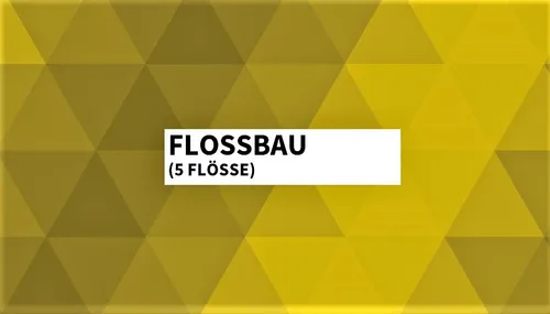 Bundle Floßbau #2 (5 Flöße; Schwimmwesten bitte separat auswählen!)