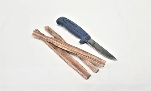Zunder Kienspan/Maya Sticks inkl. Morakniv