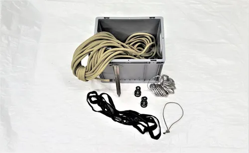 Jurte Aufbau Equipment 