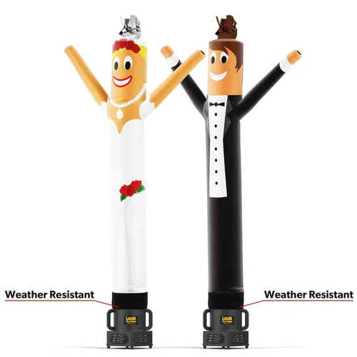 Bride & Groom Air Dancers® Inflatable Tube Man Character Set
