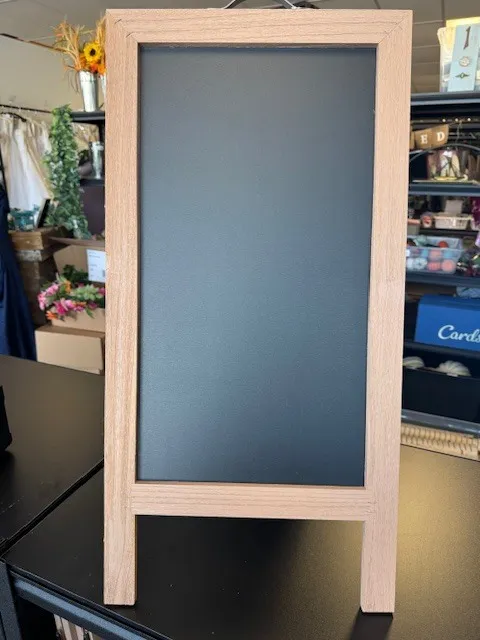 Folding Double-Sided Chalkboard