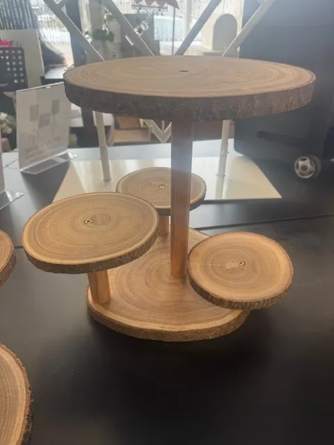 Rustic Cupcake Stand