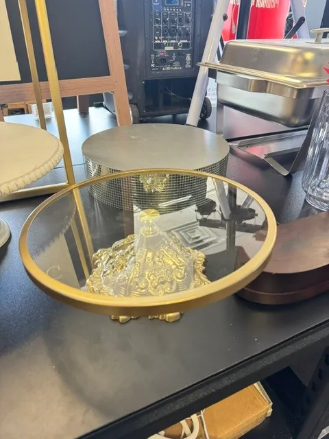 Ornate Gold Cake Stand