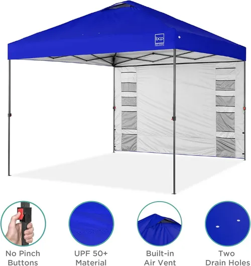 10x10 Blue Pop Up Tent