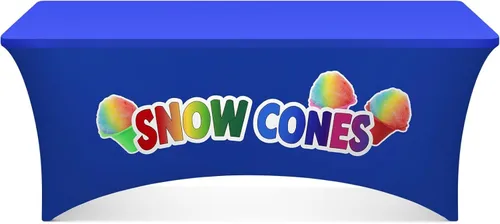 Sno Cone 6' Spandex Table Cloth