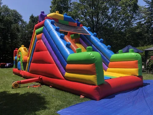 40 ft Lego obstacle course 