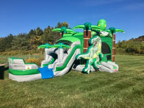 Bounce house combo t-Rex 