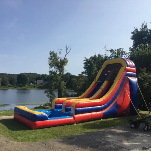 18 foot waterslide wet/dry