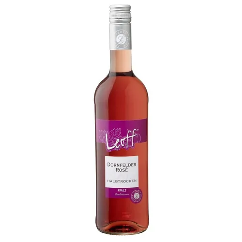 Leoff Dornfelder Rose Qba Qualitätswein – 0,75 L – 12,5% Vol.