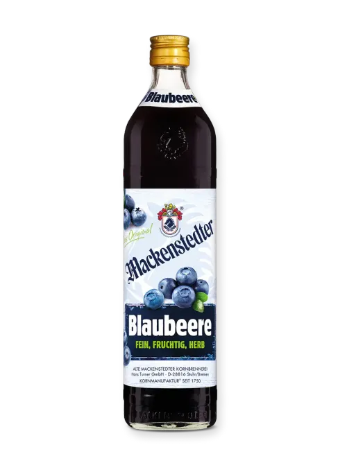 Mackenstedter Blaubeere Likör 15% Vol. 0,7l