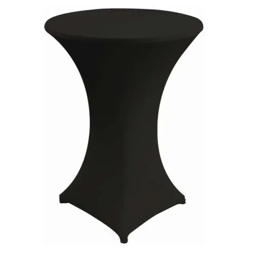 Verleih Stehtisch inkl. Husse Schwarz