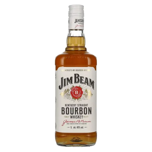 Jim Beam Kentucky Straight Bourbon Whiskey – 0,7 L – 40% Vol.