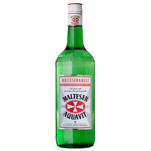 Malteserkreuz Aquavit Kreuz – 0,70 L – 40% Vol.