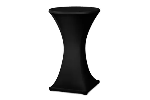 Verleih Stehtisch Inkl. Husse Schwarz