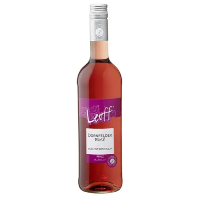 Leoff - Dornfelder Rosé QBA Qualitätswein 12,5% Vol 0,75l